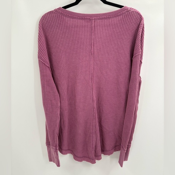 Altar’d state purple thermal long sleeve everyday causal t-shirt size small NWT - Picture 14 of 14